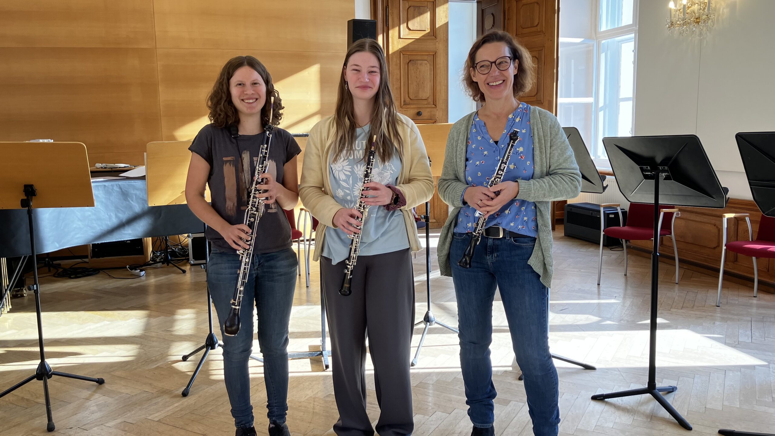 Kennenlernen. Vorspielen OBOE auf der Musikuniversität Wien