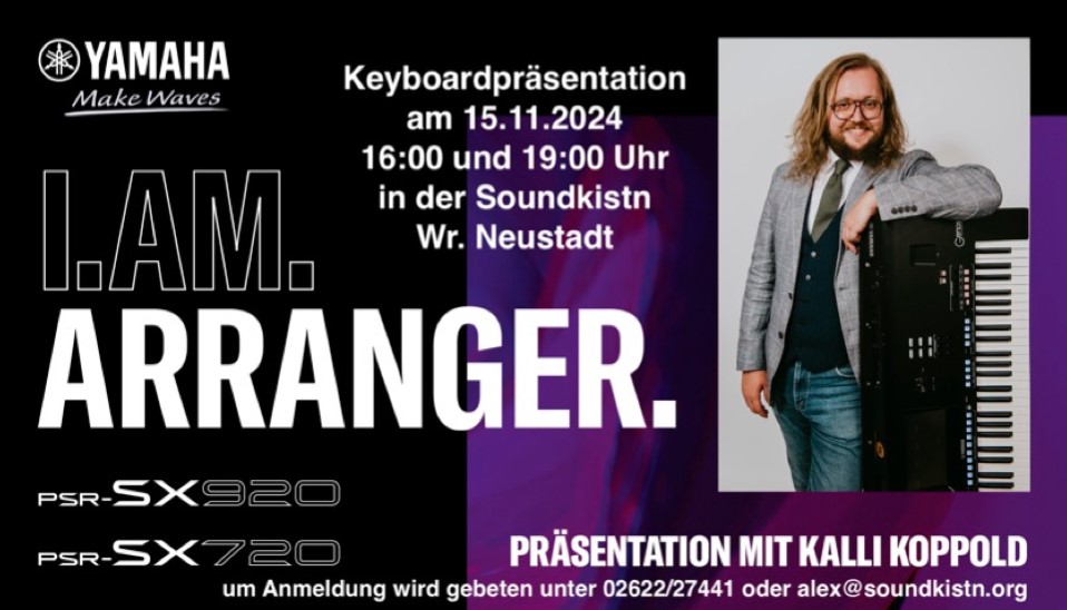Keyboard-Präsentation
