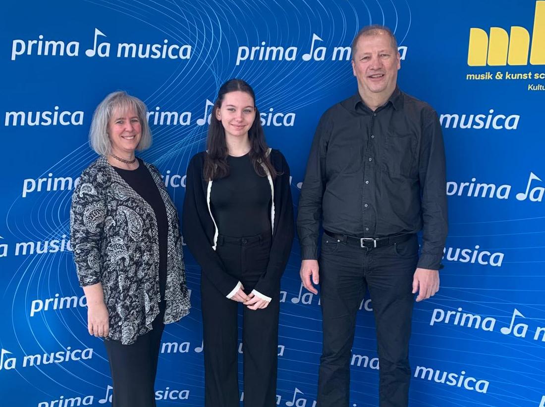 2. Preis bei Prima la Musica in Klarinette