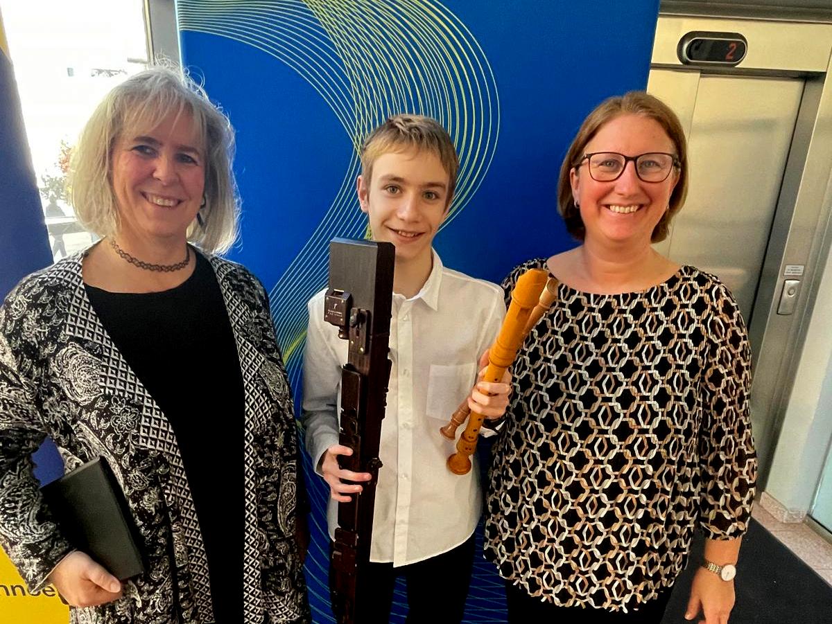 2. Preis bei Prima la Musica in Blockflöte