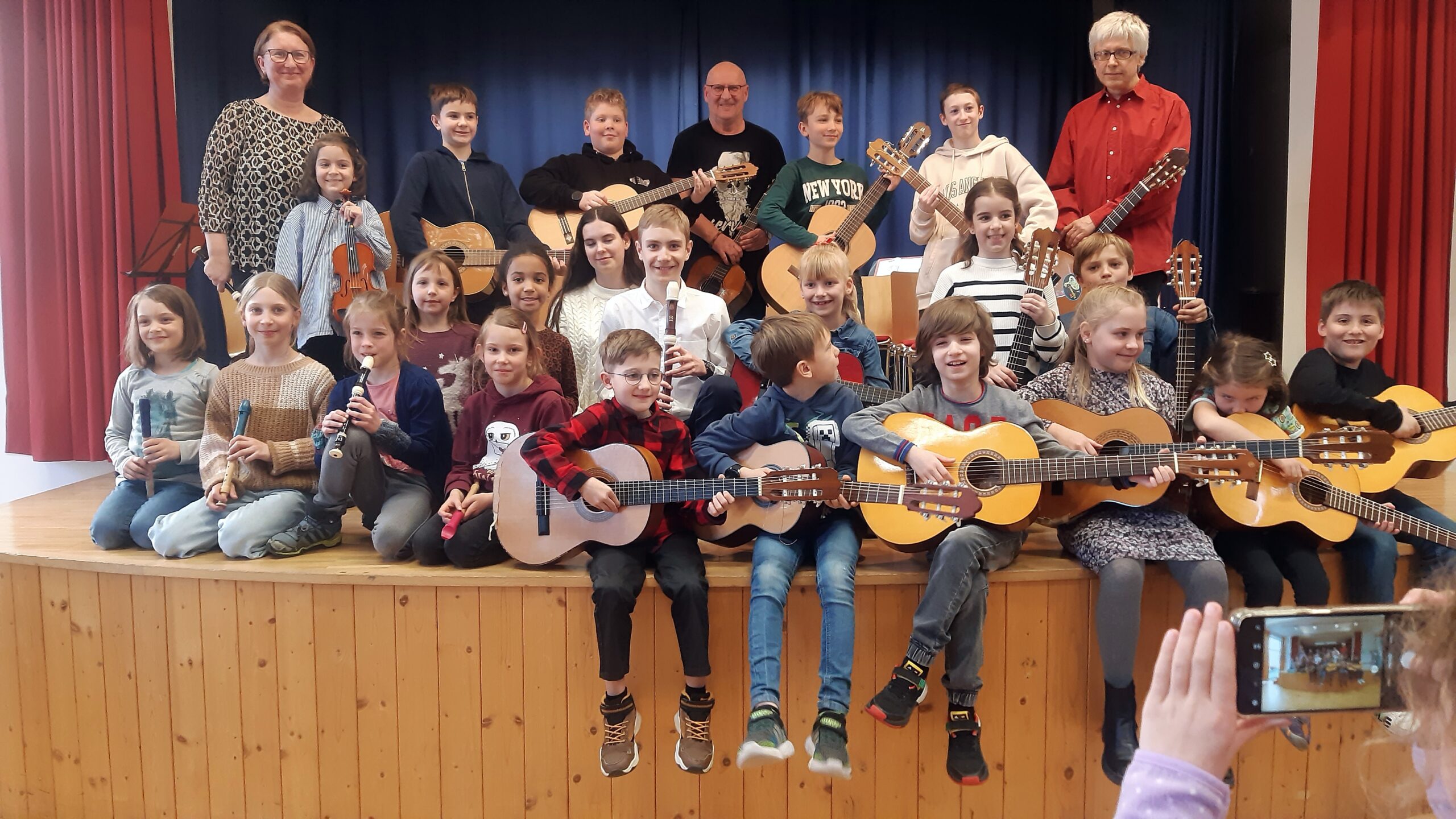 Klassenabend Blockflöte und Gitarre – in Schwarzau