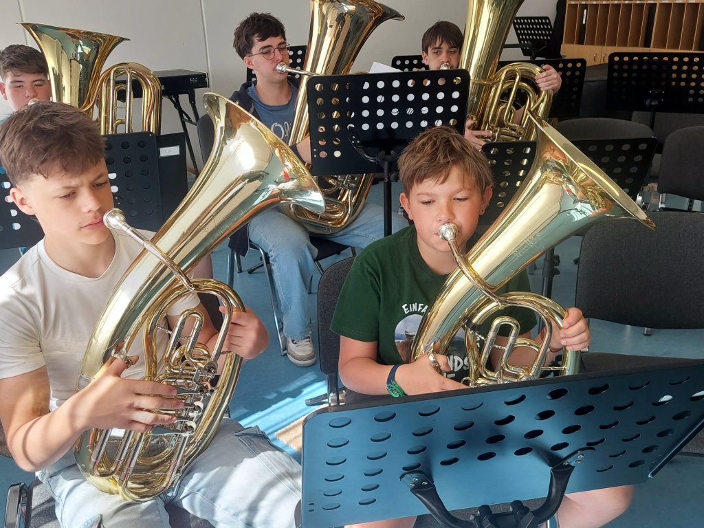 Probentag der „Junior-und Mini Brass“